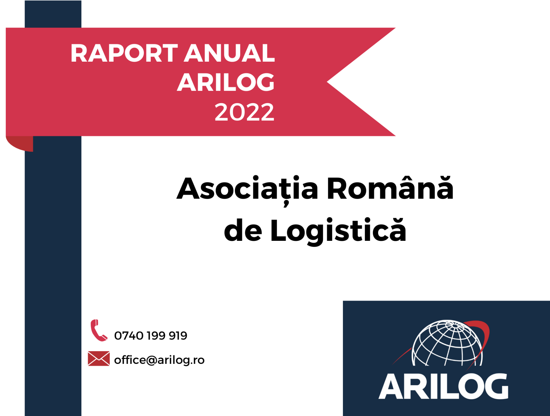 Raport de activitate ARILOG 2022